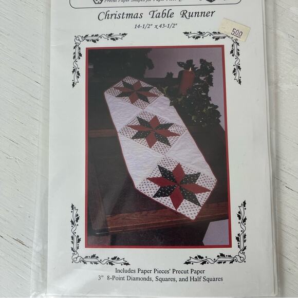Bundle of 3 Christmas themed quilting patterns - Picture 2 of 4